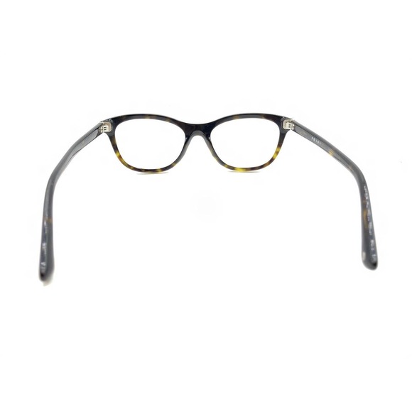 Prada VPR Gray Brown Tortoise Cat Eye Eyeglasses Frames 51-17 140 Italy Designer - Picture 5 of 12